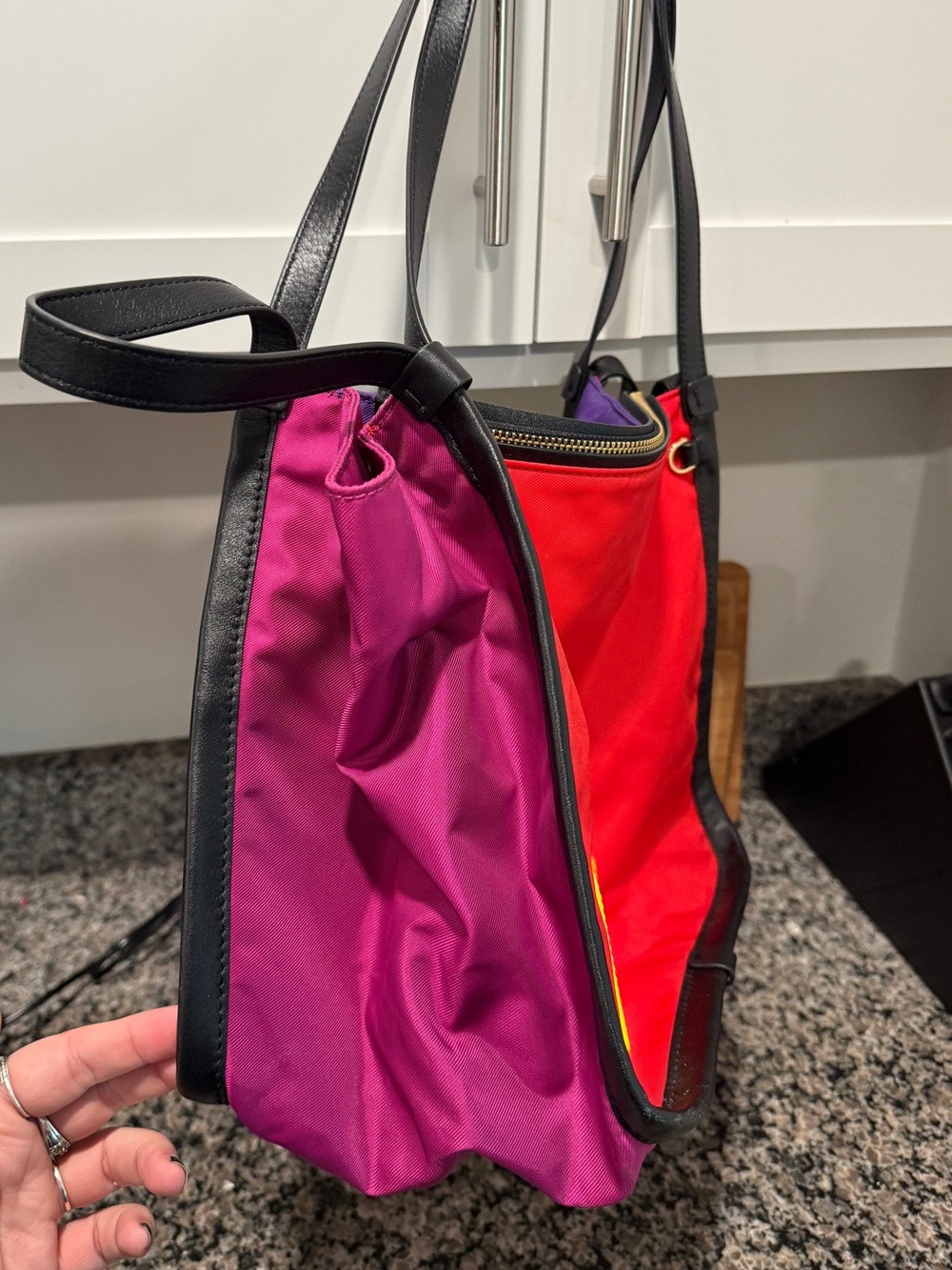 Marc Jacobs nylon color block sport tote - Picture 3 of 11